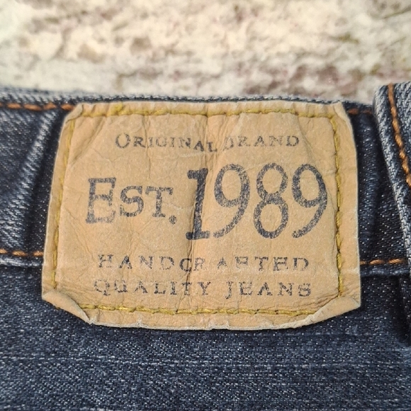 Classic Est. 1989 Vintage Kids Dark Blue Jeans - Picture 5 of 7